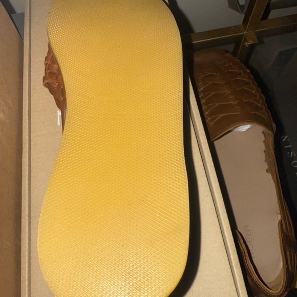 Nisolo Men's Woven Brown Loafers - Picture 3 of 7